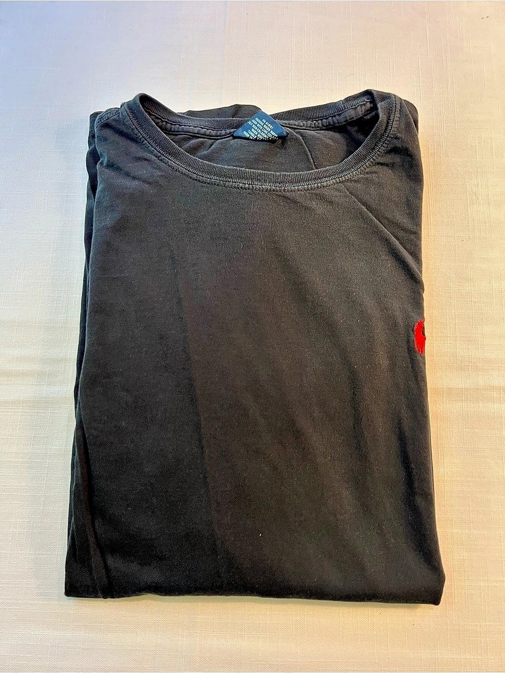 Polo Ralph Lauren Classic Fit Cotton T-Shirt Black Size Large